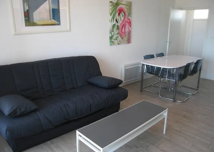 Appartamento T2 Rénové, 4 Couchages, Parking, Face Plage, Centre De Saint-cyprien - Fr-1-106-74